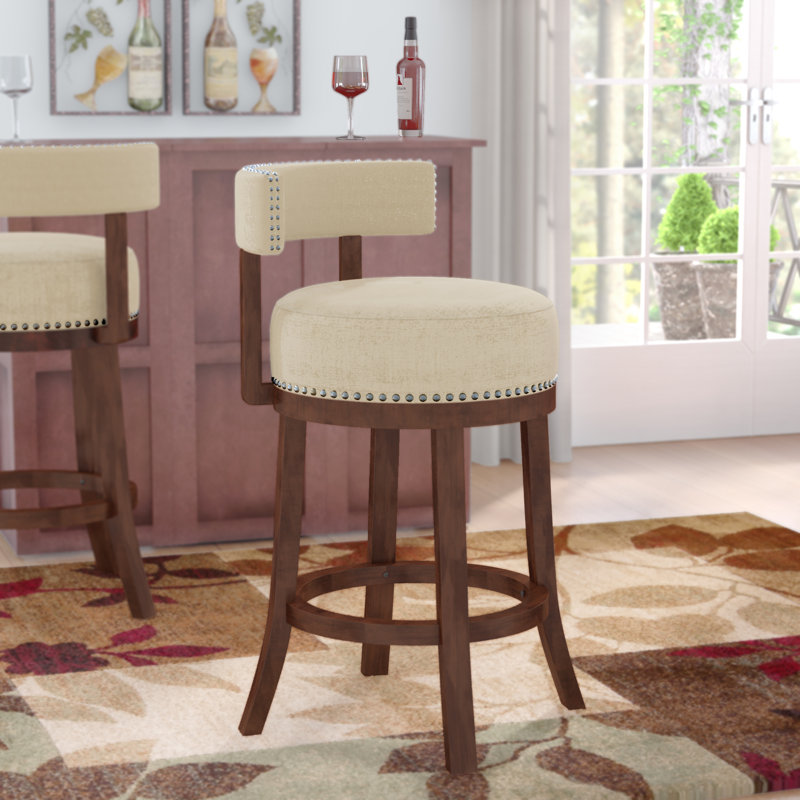 Andover Mills™ Norden Swivel Bar & Counter Stool & Reviews Wayfair